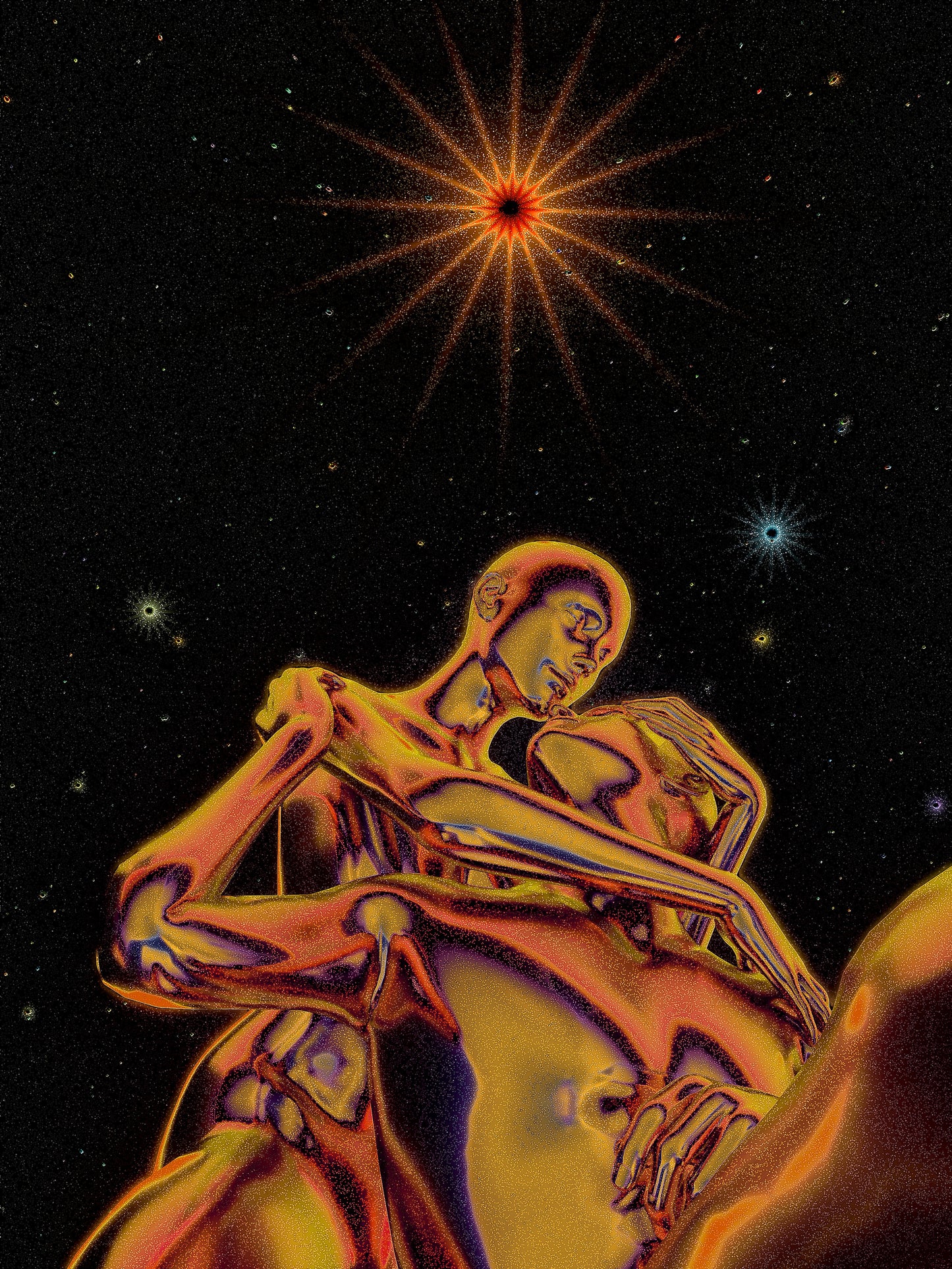 "Within Your Arms, I Am Fearless" PRINT