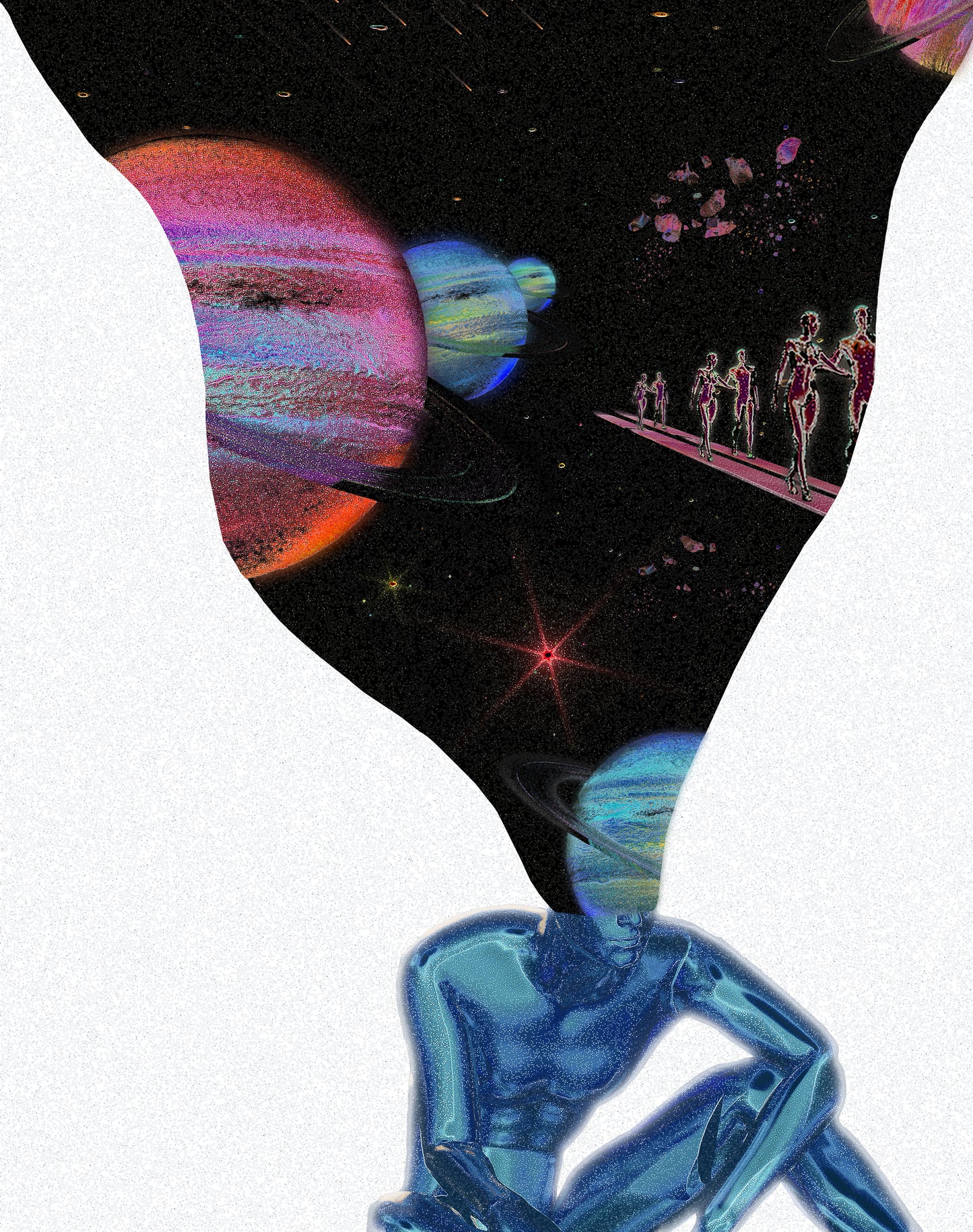 Let Your Mind Run Free" PRINT